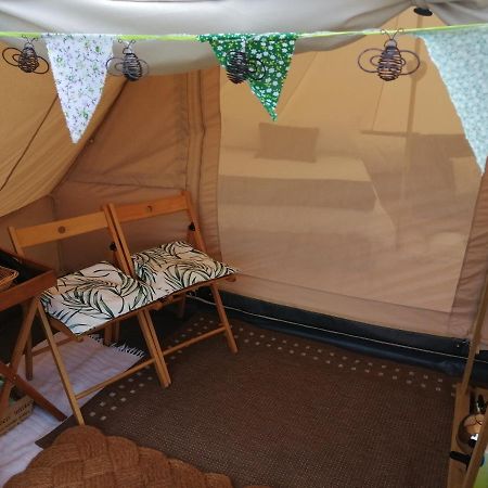 Coed Y Brenin Retreat - Bell Tent Glamping Near Aberaeron Ciliau Aeron Bagian luar foto
