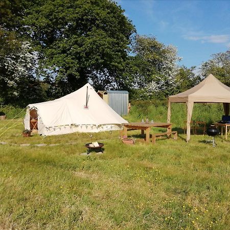 Coed Y Brenin Retreat - Bell Tent Glamping Near Aberaeron Ciliau Aeron Bagian luar foto