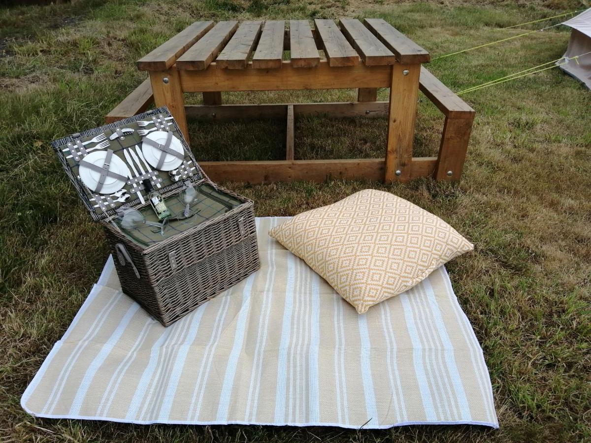 Coed Y Brenin Retreat - Bell Tent Glamping Near Aberaeron Ciliau Aeron Bagian luar foto