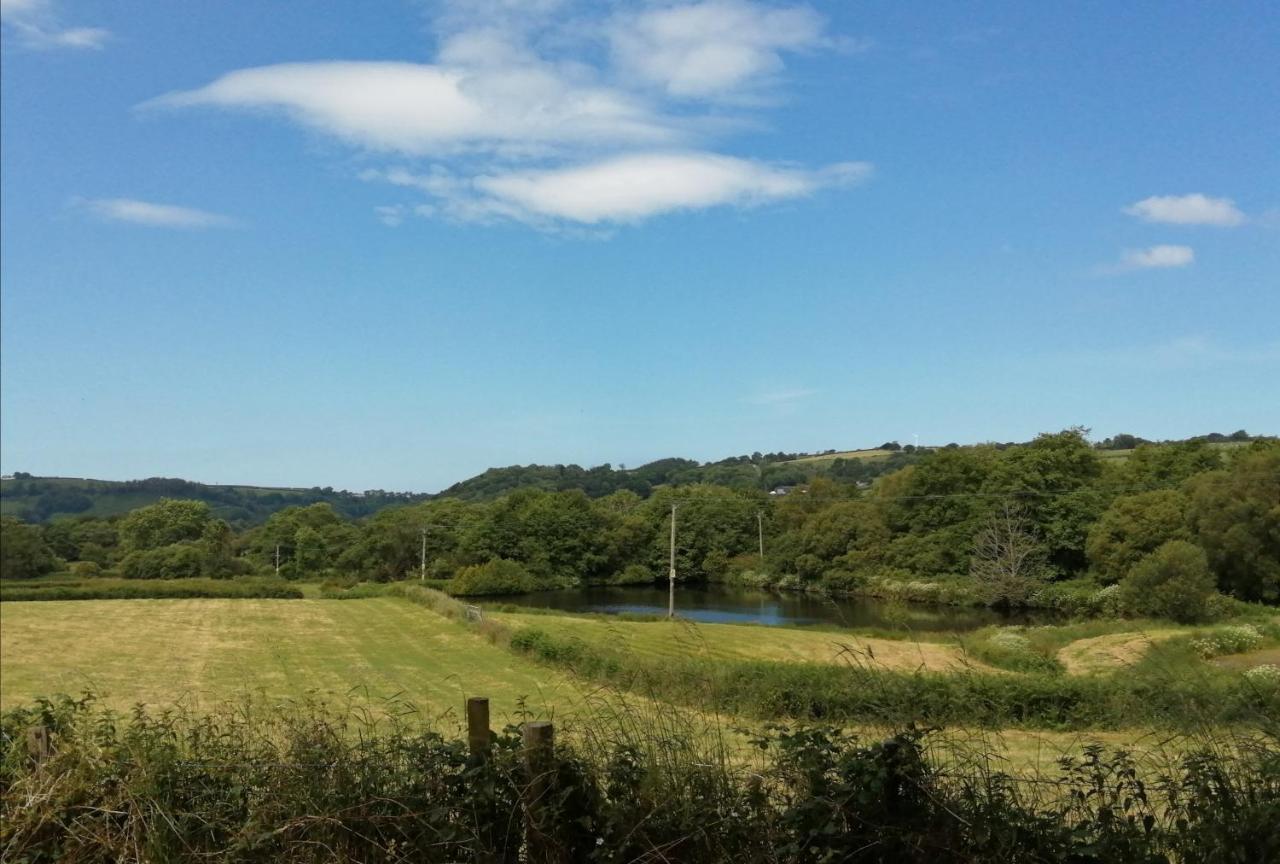 Coed Y Brenin Retreat - Bell Tent Glamping Near Aberaeron Ciliau Aeron Bagian luar foto