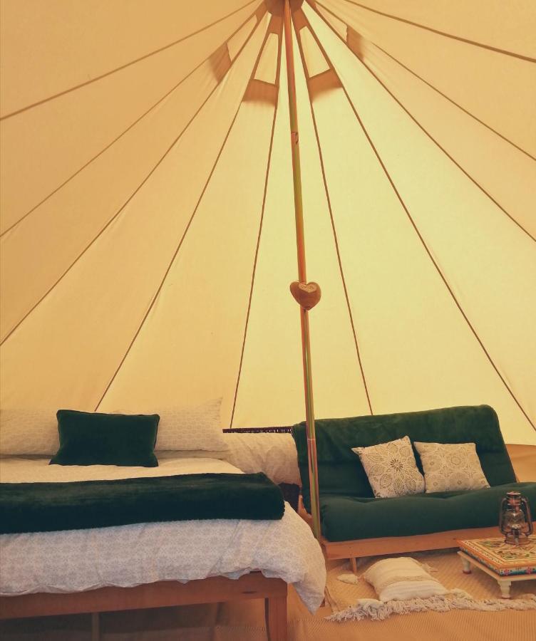 Coed Y Brenin Retreat - Bell Tent Glamping Near Aberaeron Ciliau Aeron Bagian luar foto