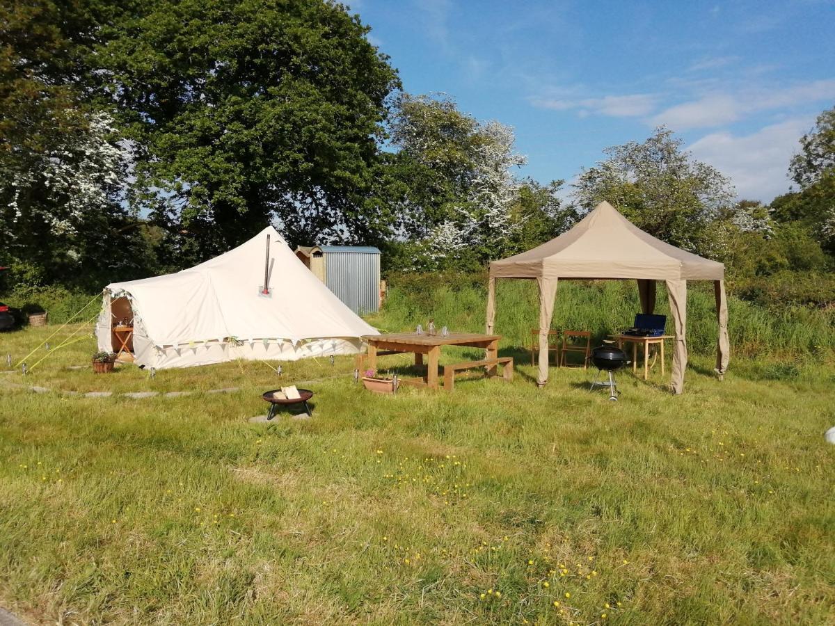 Coed Y Brenin Retreat - Bell Tent Glamping Near Aberaeron Ciliau Aeron Bagian luar foto