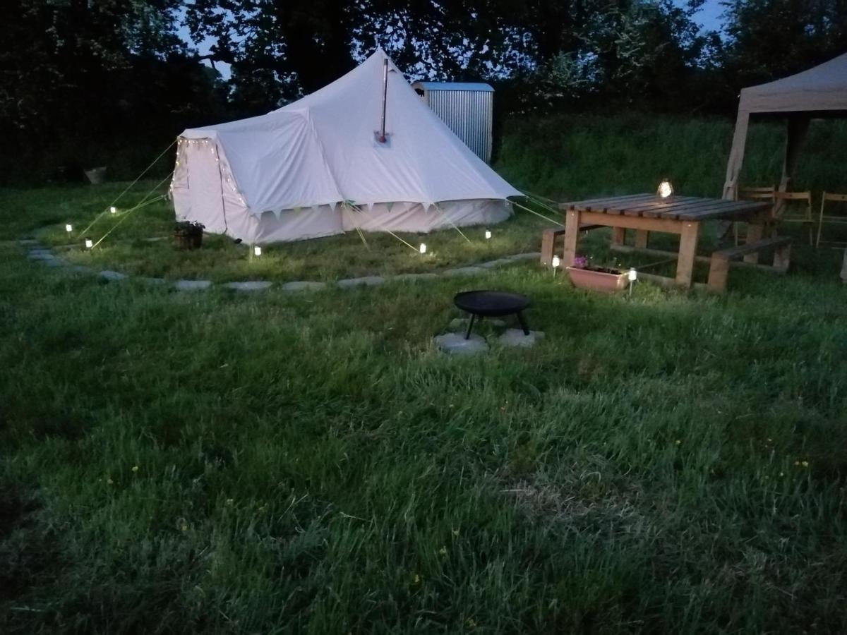 Coed Y Brenin Retreat - Bell Tent Glamping Near Aberaeron Ciliau Aeron Bagian luar foto
